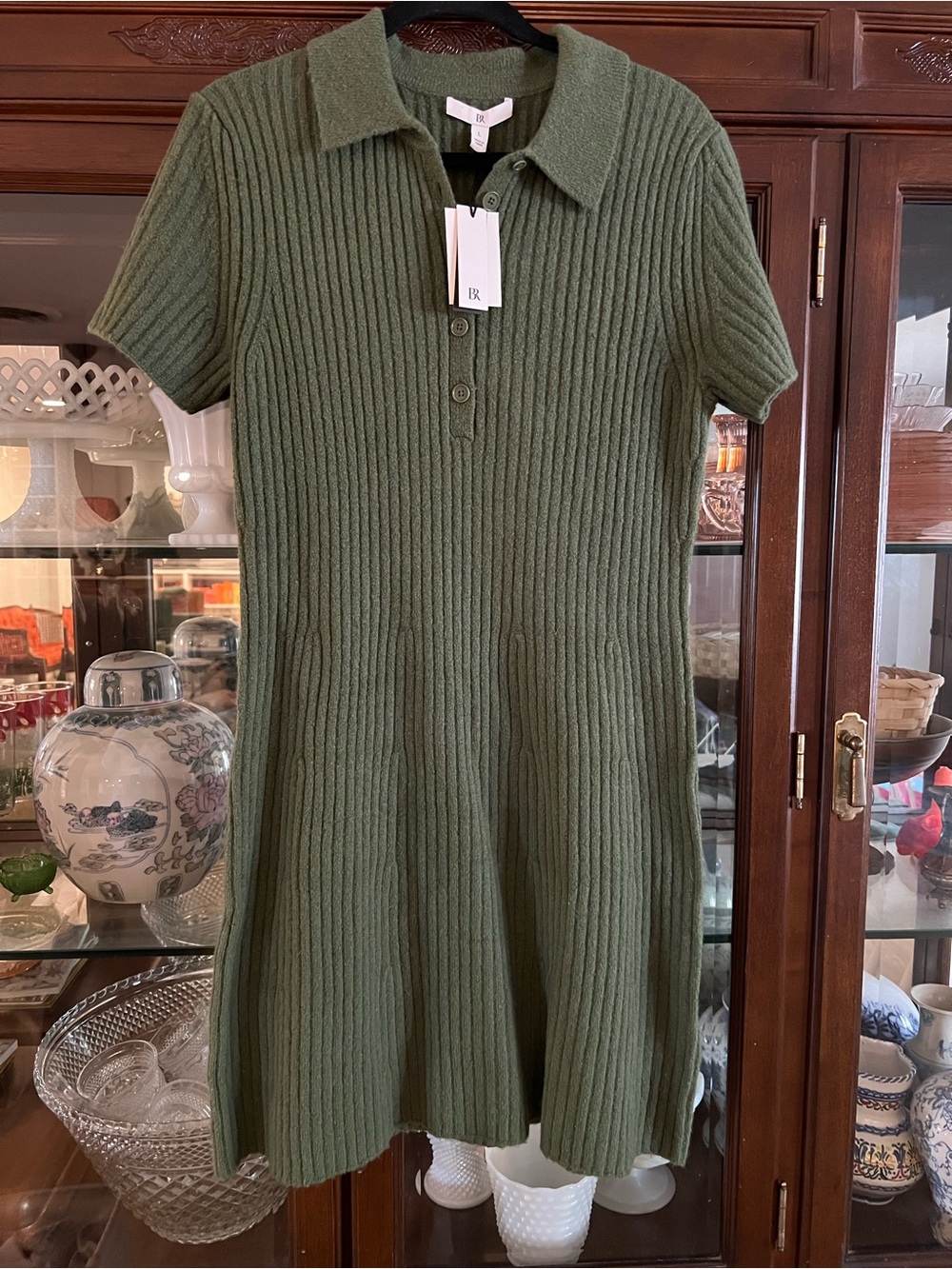 NWT Organic Cotton Sweater Dress Banana Republic
